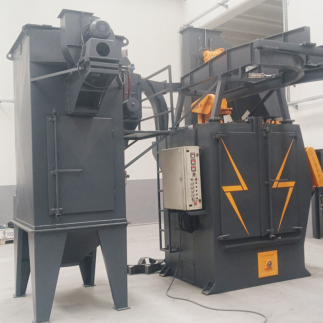 1 Ton Askılı Kumlama Makinası