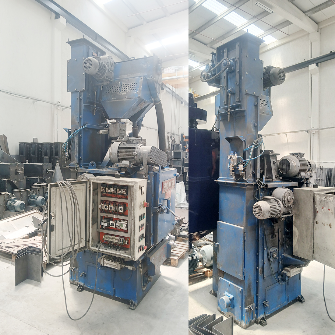 100 Kg Tamburlu Kumlama Makinası