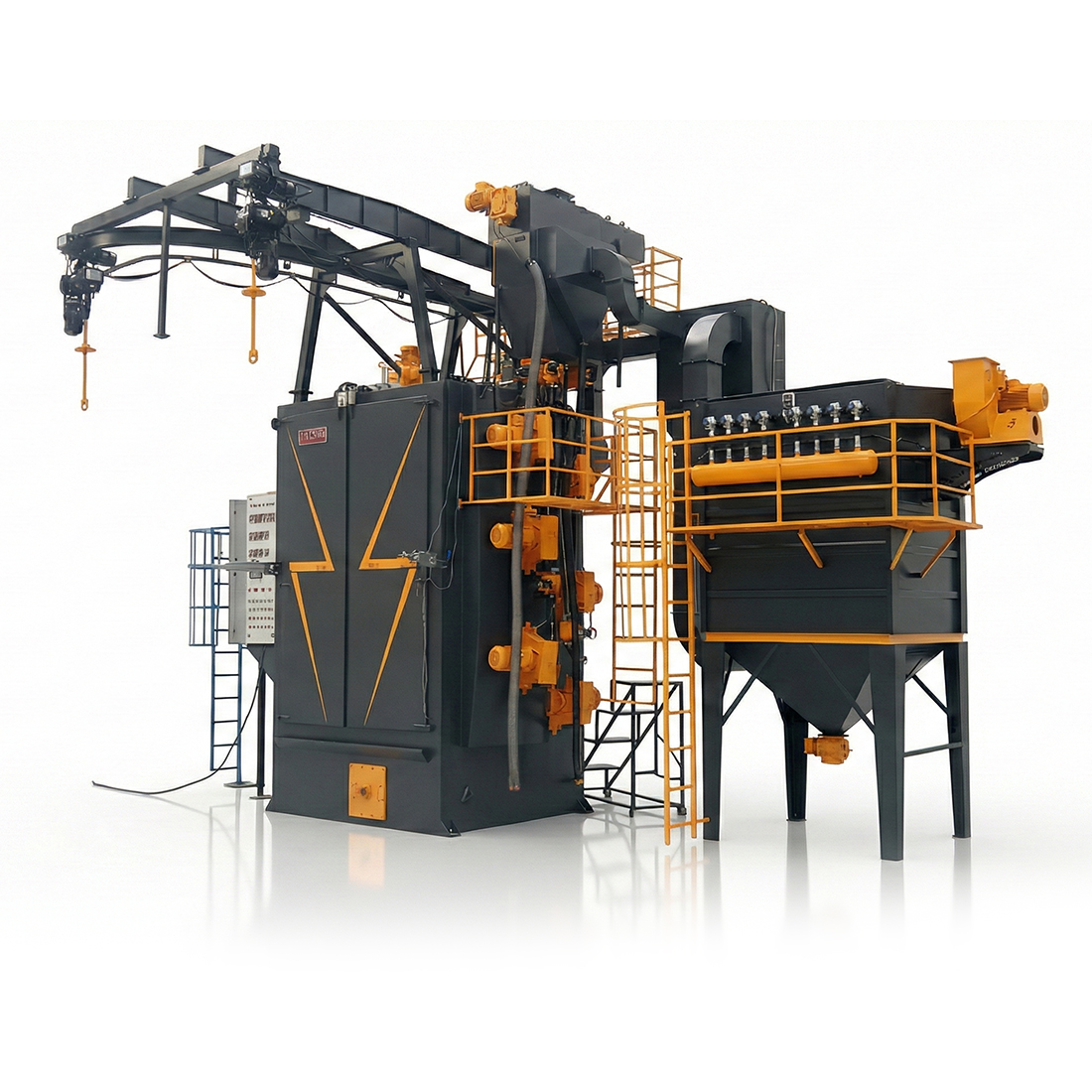 Vinç Askılı Kumlama Makinası